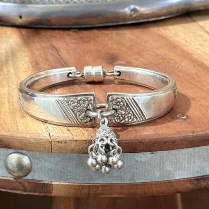 Vintage 1949 Silverware Bracelet