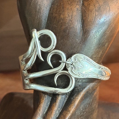 Hand Formed Vintage Fork Bracelet