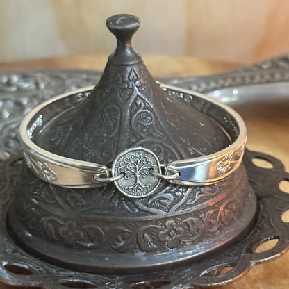 Dawn “Dancing Flowers” Spoon Handle Bracelet | Tree of Life
