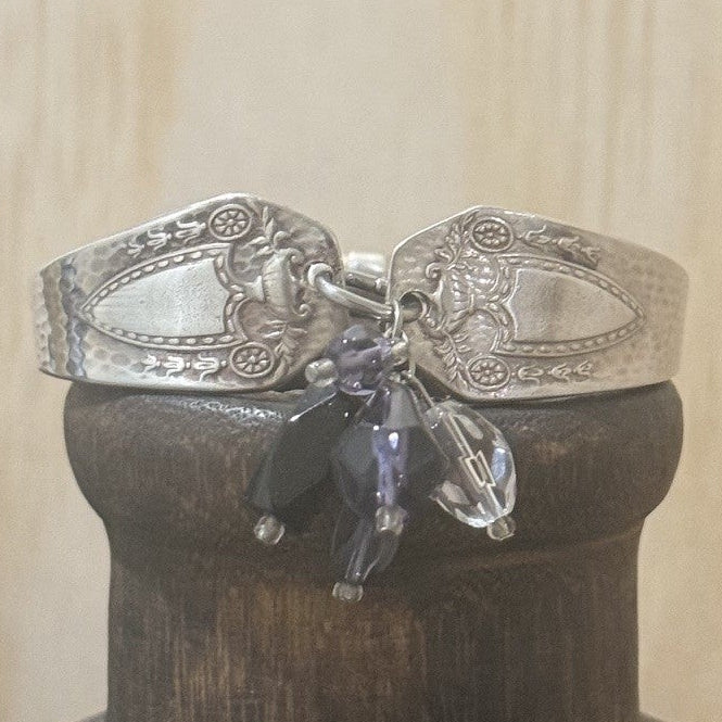 1916 Genuine Vintage Heraldic Spoon Handle Bracelet