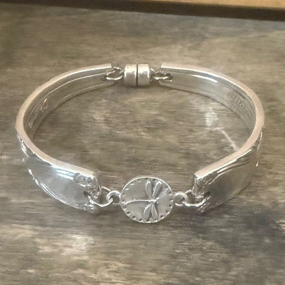 Silverware Dragonfly Vintage Bracelet