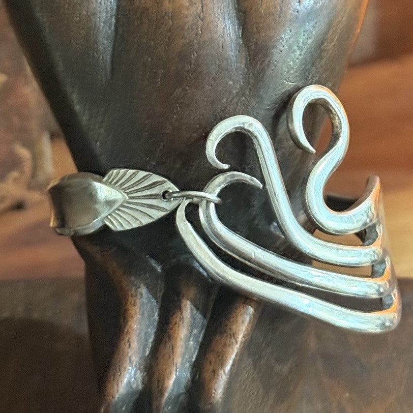 Hand Formed Vintage Fork Bracelet