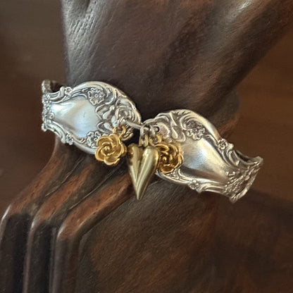 1903 Wallace USA Grapefruit Spoon Handle Bracelet