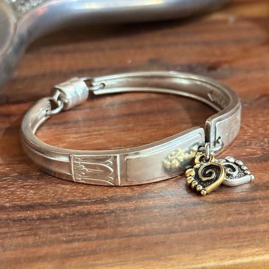 Vintage Viner & Hall Shaftsbury Silverware Bracelet