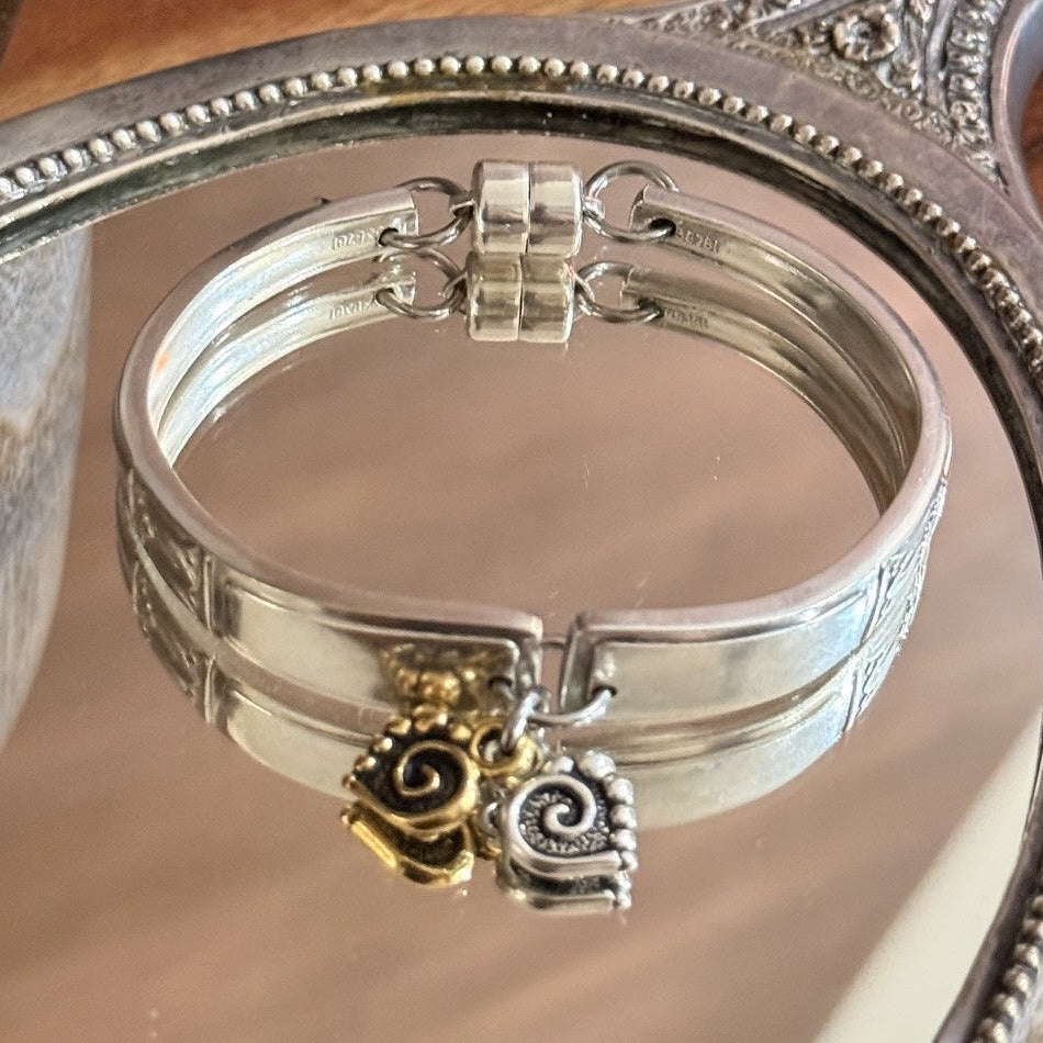 Vintage Viner & Hall Shaftsbury Silverware Bracelet