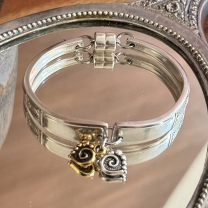 Vintage Viner & Hall Shaftsbury Silverware Bracelet