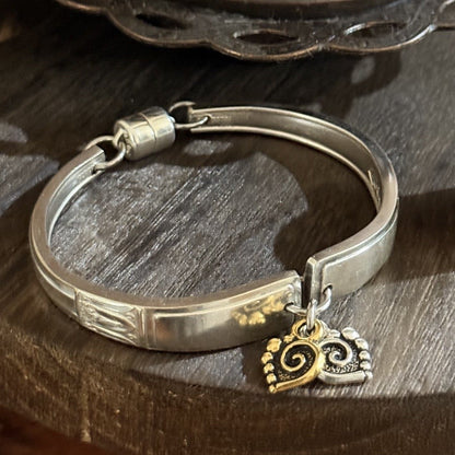 Vintage Viner & Hall Shaftsbury Silverware Bracelet