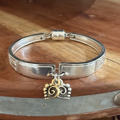 Vintage Viner & Hall Shaftsbury Silverware Bracelet