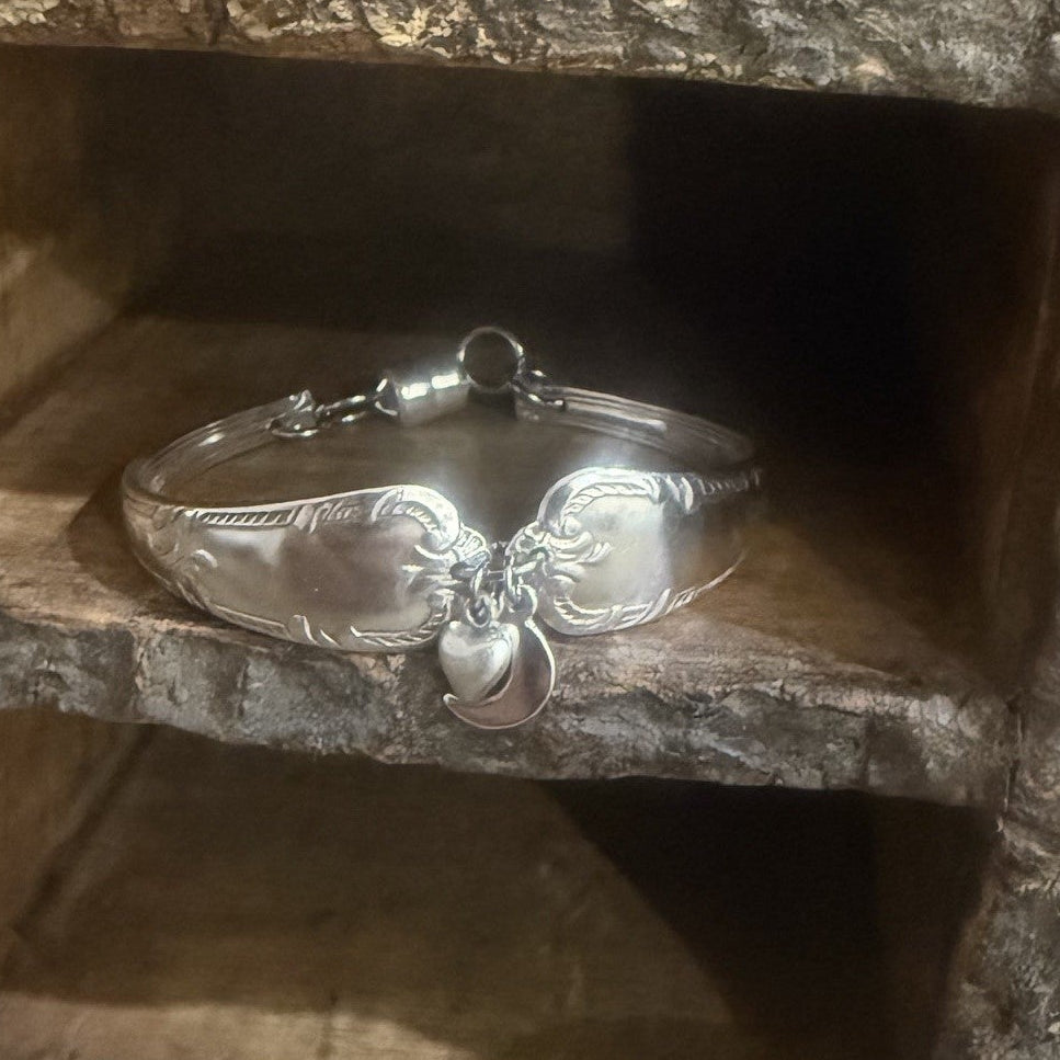Vintage Diane Silverware Bracelet