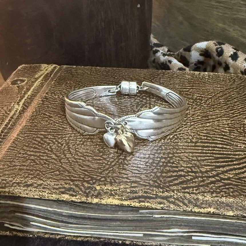Vintage Sweetheart Silverware Bracelet