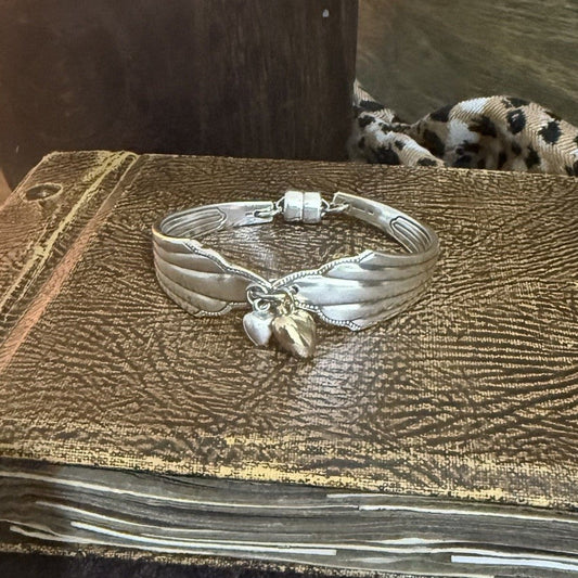 Vintage Sweetheart Silverware Bracelet
