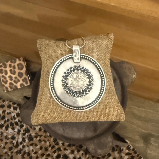 1951 Bold Sixpence Necklace