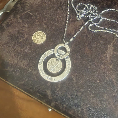 1948 Threepence Coin Necklace