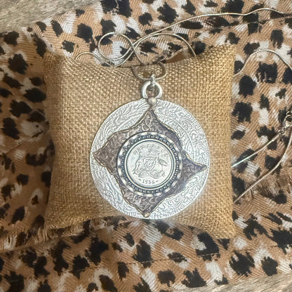 1956 Australian Sixpence Necklace