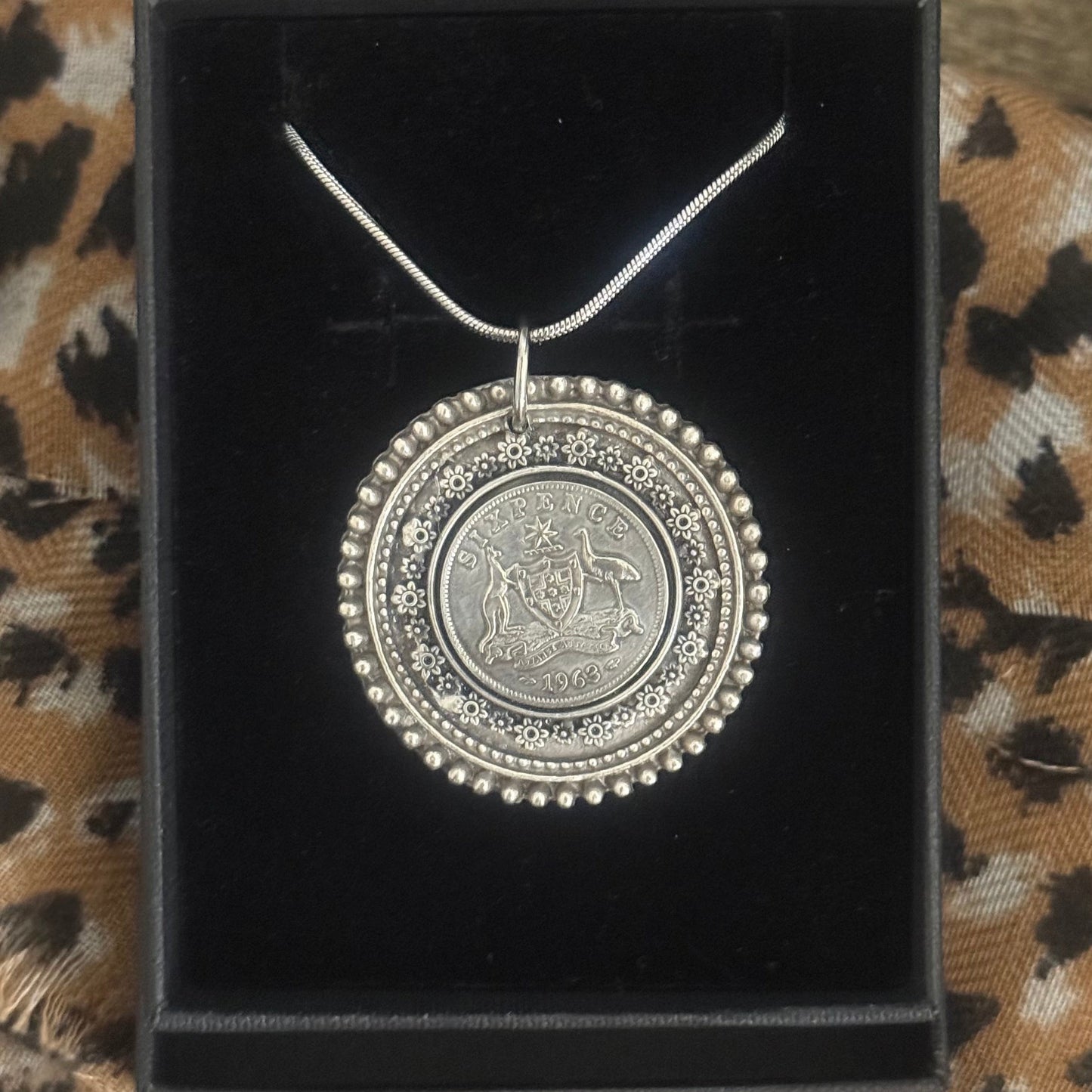 1963 Australian Sixpence Necklace - End of an era