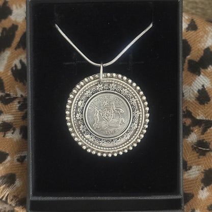 1963 Australian Sixpence Necklace - End of an era
