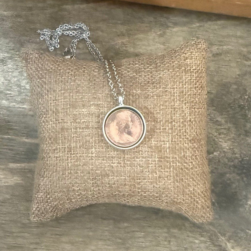 1966 Australian History Coin Necklace