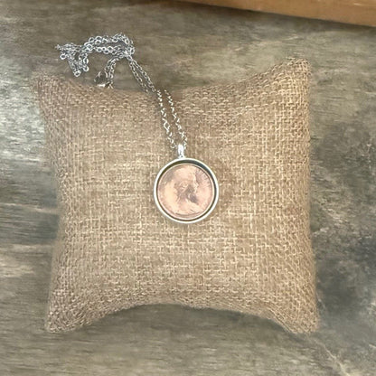 1966 Australian History Coin Necklace