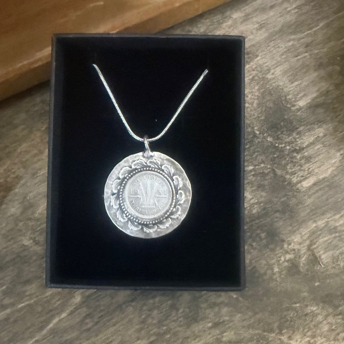 1951 Australian Threepence Necklace