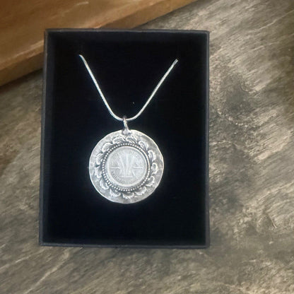 1951 Australian Threepence Necklace