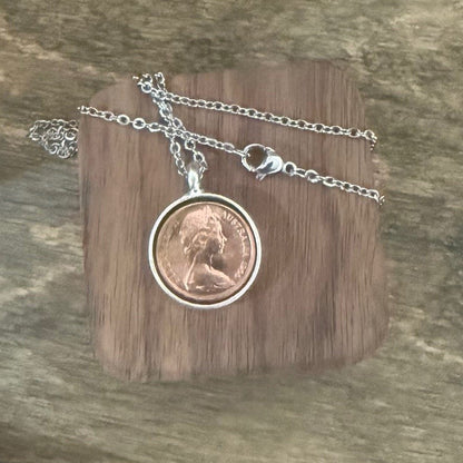 1966 Australian History Coin Necklace