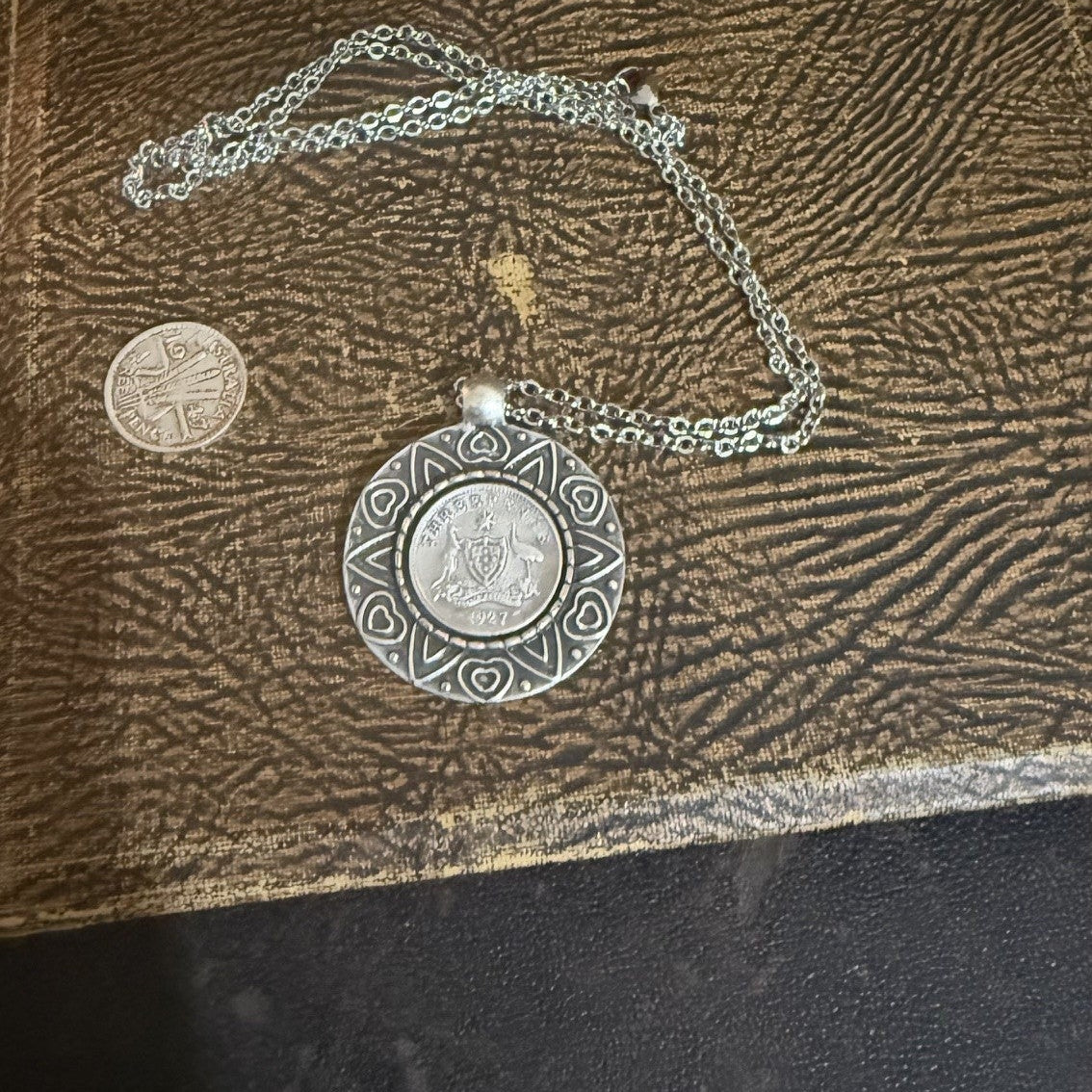 1927 Threepence Necklace