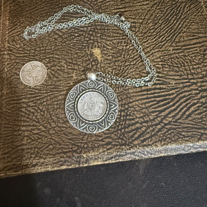 1927 Threepence Necklace