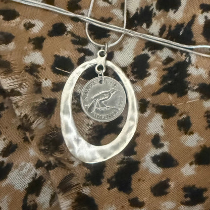 1934 New Zealand Coin Necklace