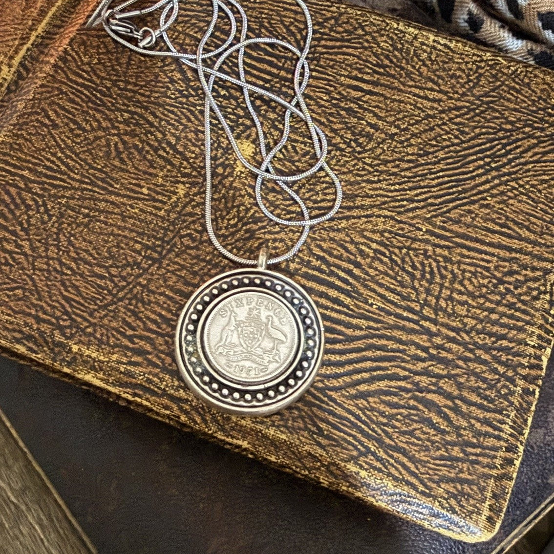 1951 Sixpence Necklace