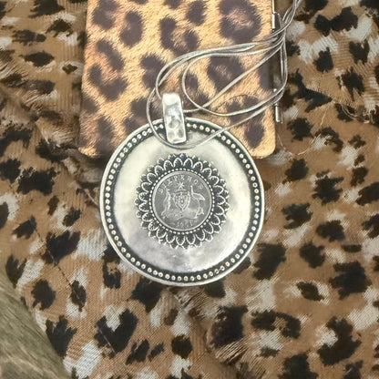 1951 Bold Sixpence Necklace