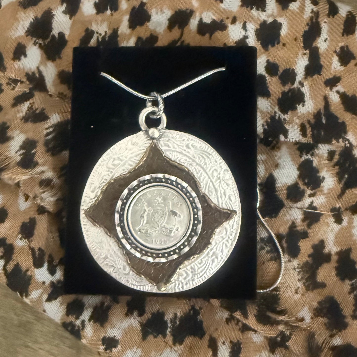 1956 Australian Sixpence Necklace