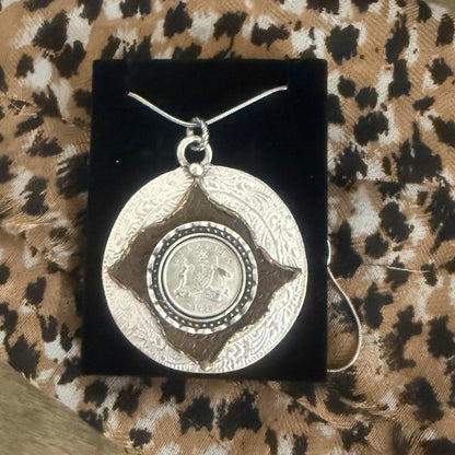 1956 Australian Sixpence Necklace