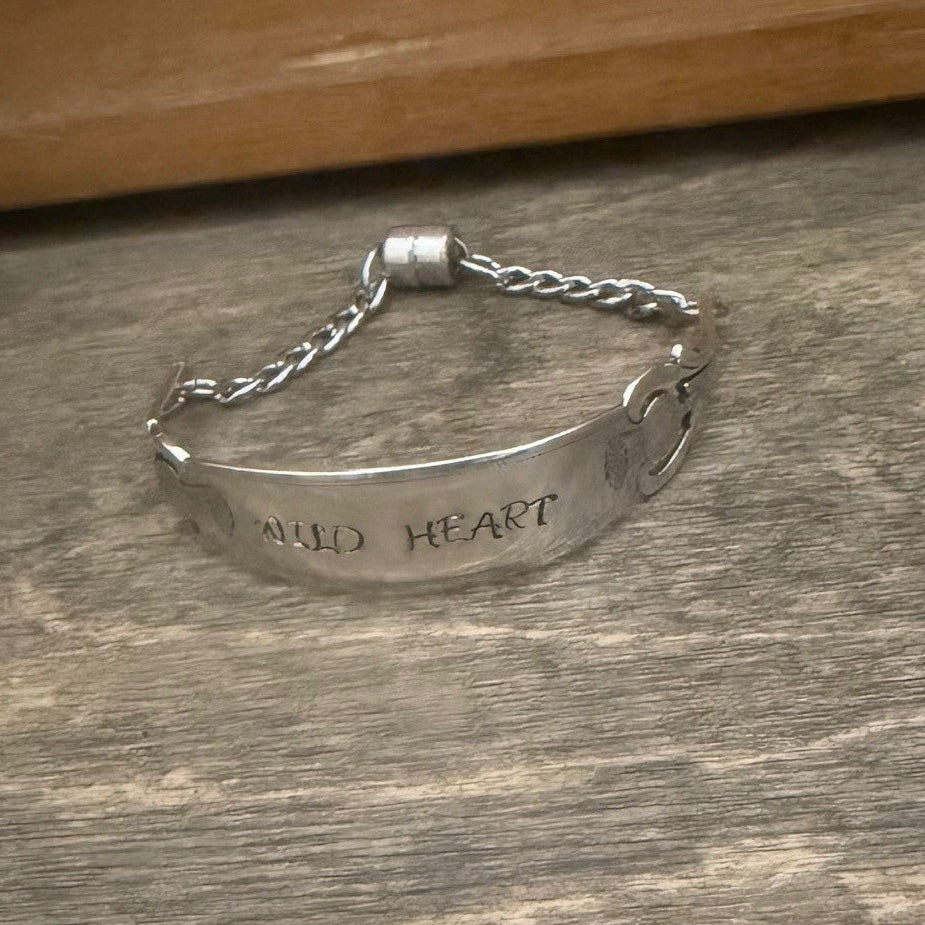 Wild Heart Thistle Cuff Bracelet