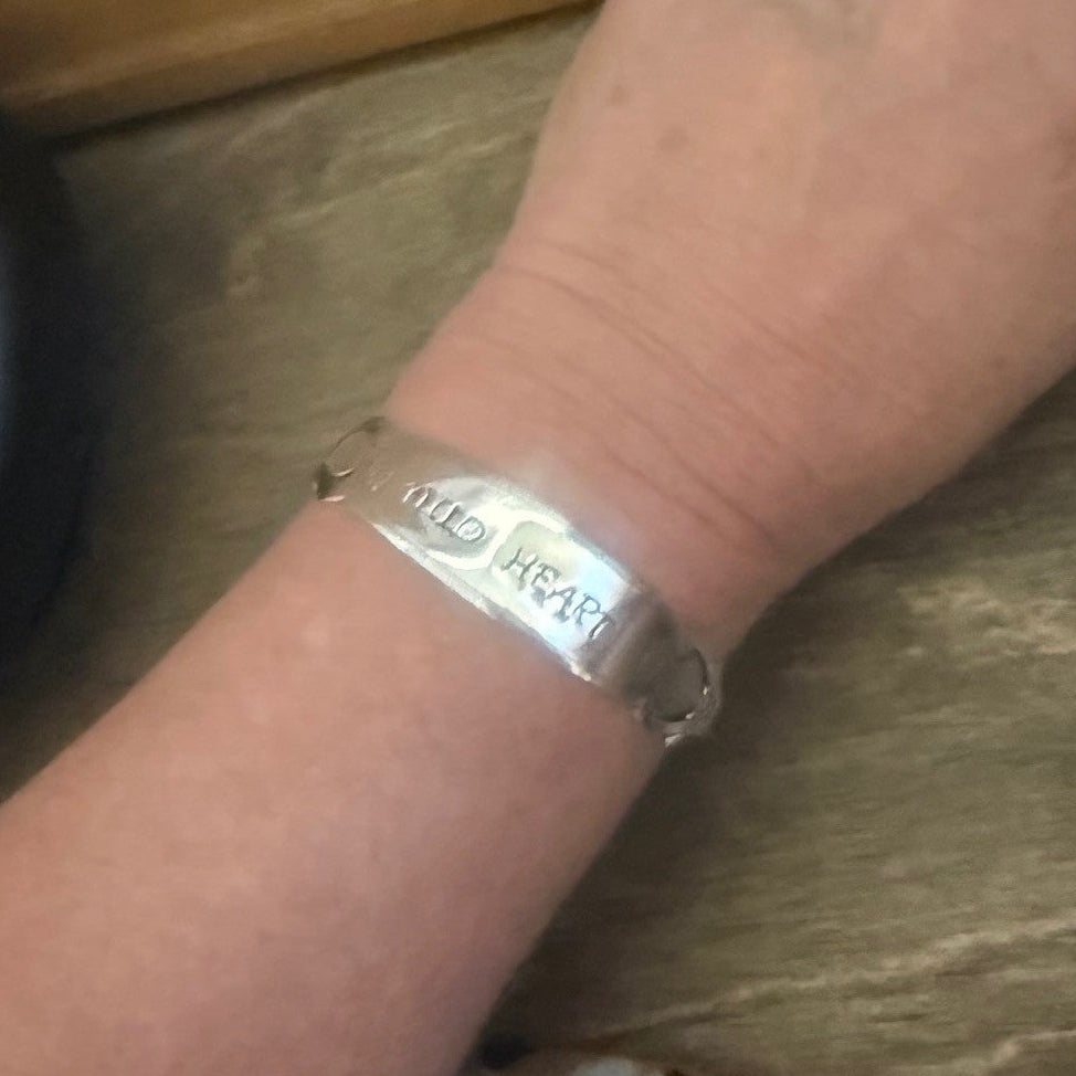 Wild Heart Thistle Cuff Bracelet
