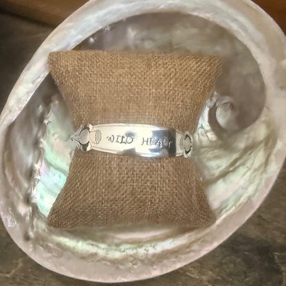 Wild Heart Thistle Cuff Bracelet