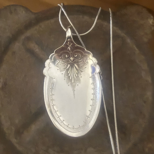 Vintage Spoon Bowl Necklace