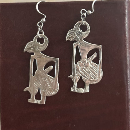 Vintage 1950s Indonesian Earrings