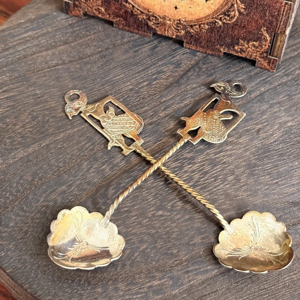 Vintage 1950s Indonesian Earrings