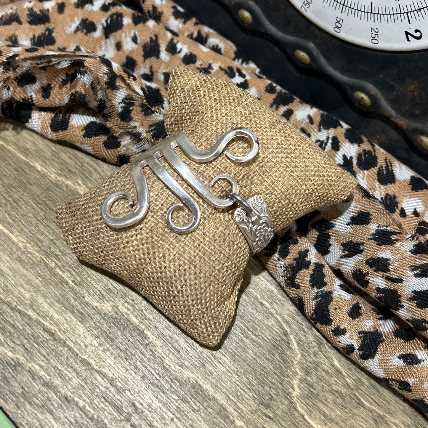 Hand Formed Fork & Mayfair Bracelet — Vintage Silverware