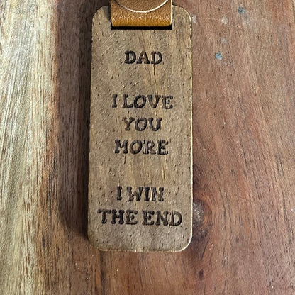 Timber Keytag - Dad