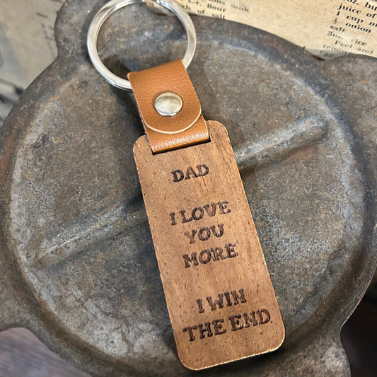 Timber Keytag - Dad