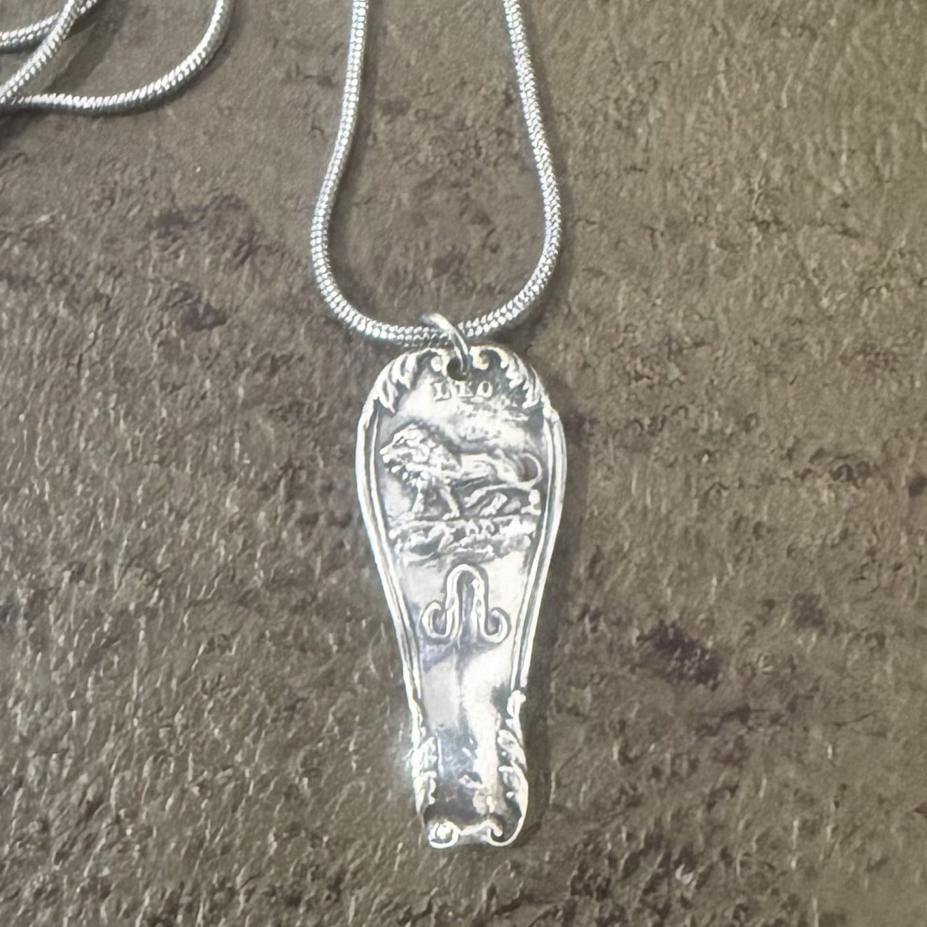 Sterling Silver Leo Necklace
