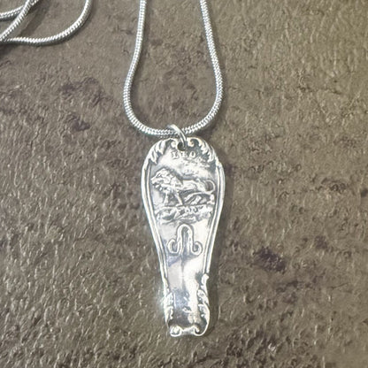 Sterling Silver Leo Necklace