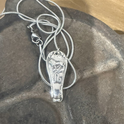 Sterling Silver Leo Necklace