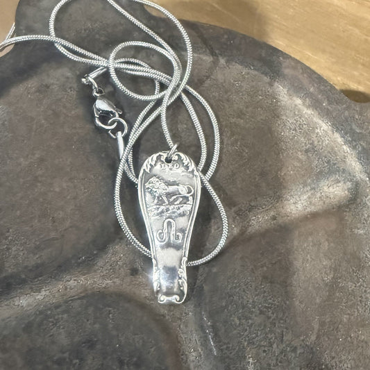 Sterling Silver Leo Necklace