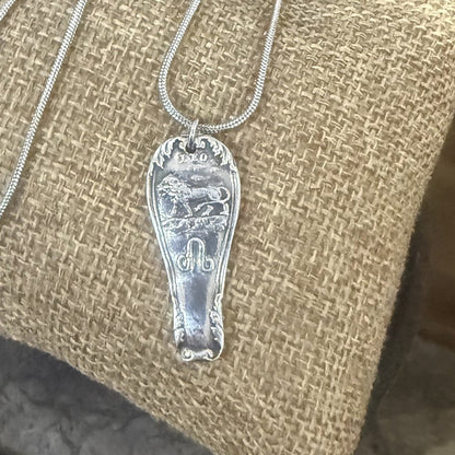 Sterling Silver Leo Necklace