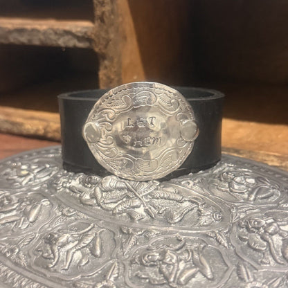 Leather Cuff - Let Them