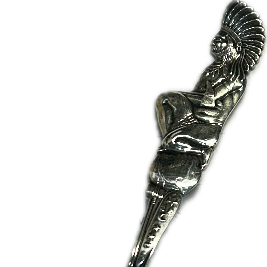 Sterling Silver Indian Necklace - Powerful