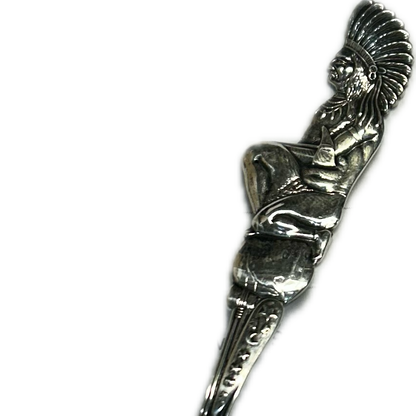 Sterling Silver Indian Necklace - Powerful