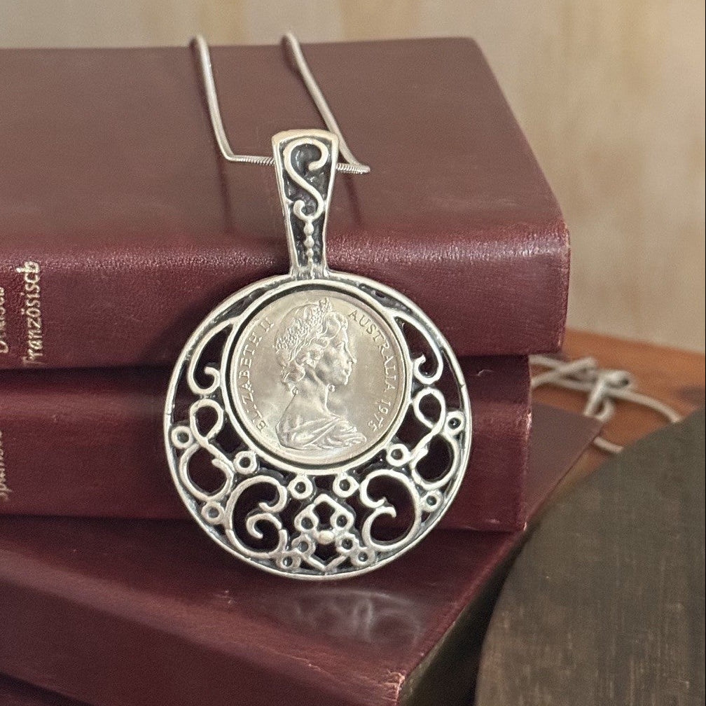 1975 Australian 20 Coin Necklace